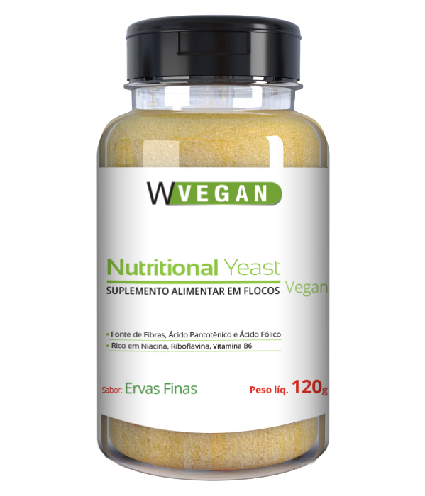 Nutritional Yeast Ervas Finas 120g Vegano
