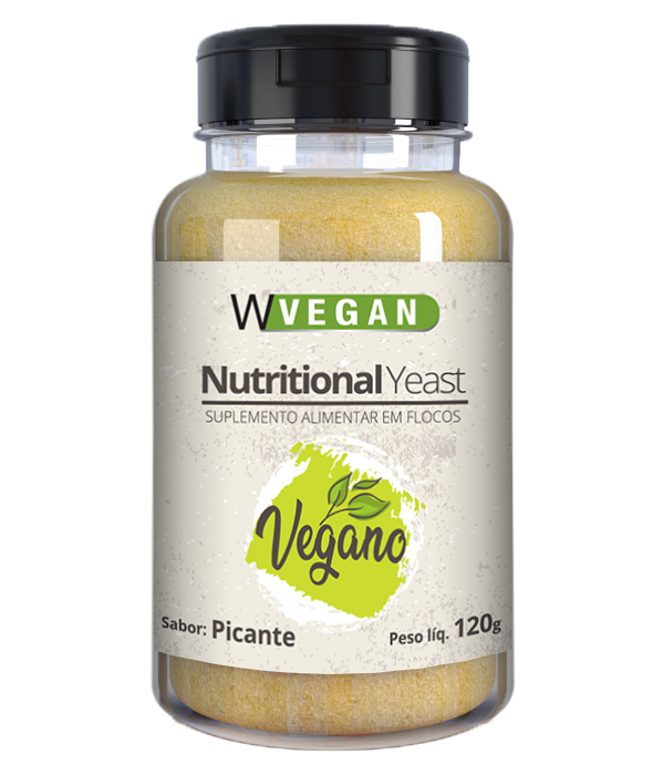 Nutritional Yeast Flocos Sabor Paprica Picante 120g WVegan Vegano