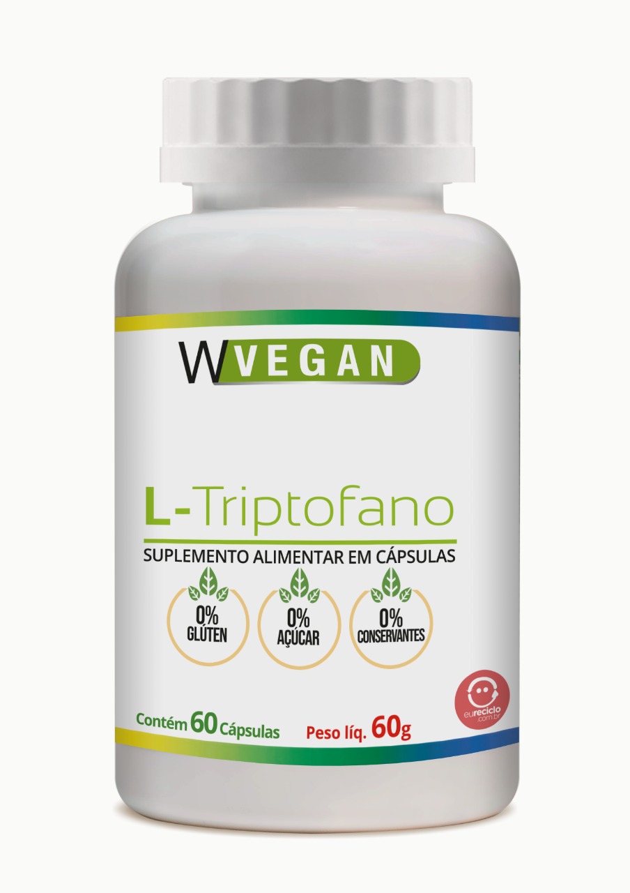 L-Triptofano 60 capsulas WVegan Triptofano Vegano