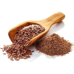 Farinha de Linhaça Marrom 500g Embalagem Refil Wvegan
