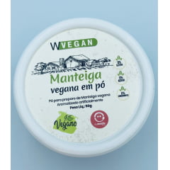 Manteiga Vegana em pó 50g WVegan Vegano