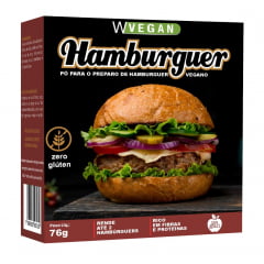 Pó para preparo de Hamburguer Vegano Sabor Carne