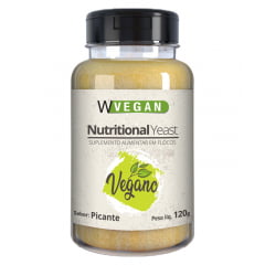 Nutritional Yeast Flocos Sabor Paprica Picante 120g WVegan Vegano