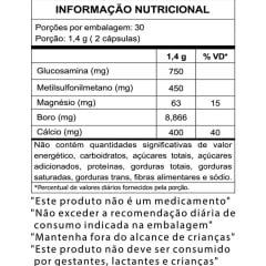 Glucosamina 60 capsulas WVegan Vegano
