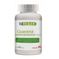 Guarana 60 capsulas WVegan Vegano