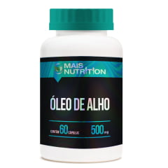 Oleo de Alho 500mg 60 capsulas Mais Nutrition