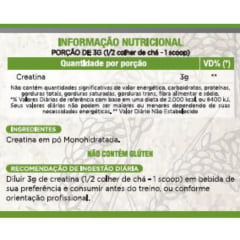 Creatina Monohidratada 210g - Mais Nutrition