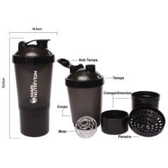 Coqueteleira Shake 700ml 700 ML Mais Nutrition