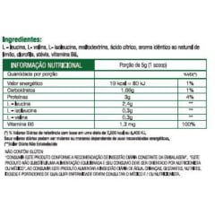 BCAA 8:1:1 Pó 200g Sabores Guaraná , Limão e Uva