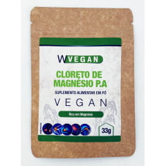 Cloreto de magnésio hexahidratado PA  1 sache de 33g WVegan Vegano
