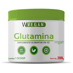 Glutamina 200 gramas WVegan