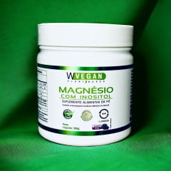 Magnesio com Inositol 300g Sabor Uva WVegan