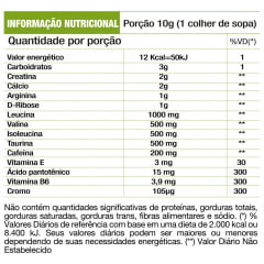 Pre Treino Vegan Com Cafeina Sabor Guarana WVegan 500g Vegano