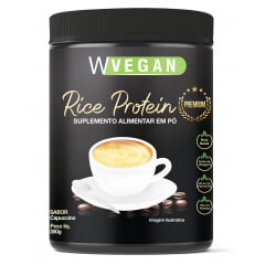 Rice Protein Premium 350g WVegan Sabor Capuccino Vegano